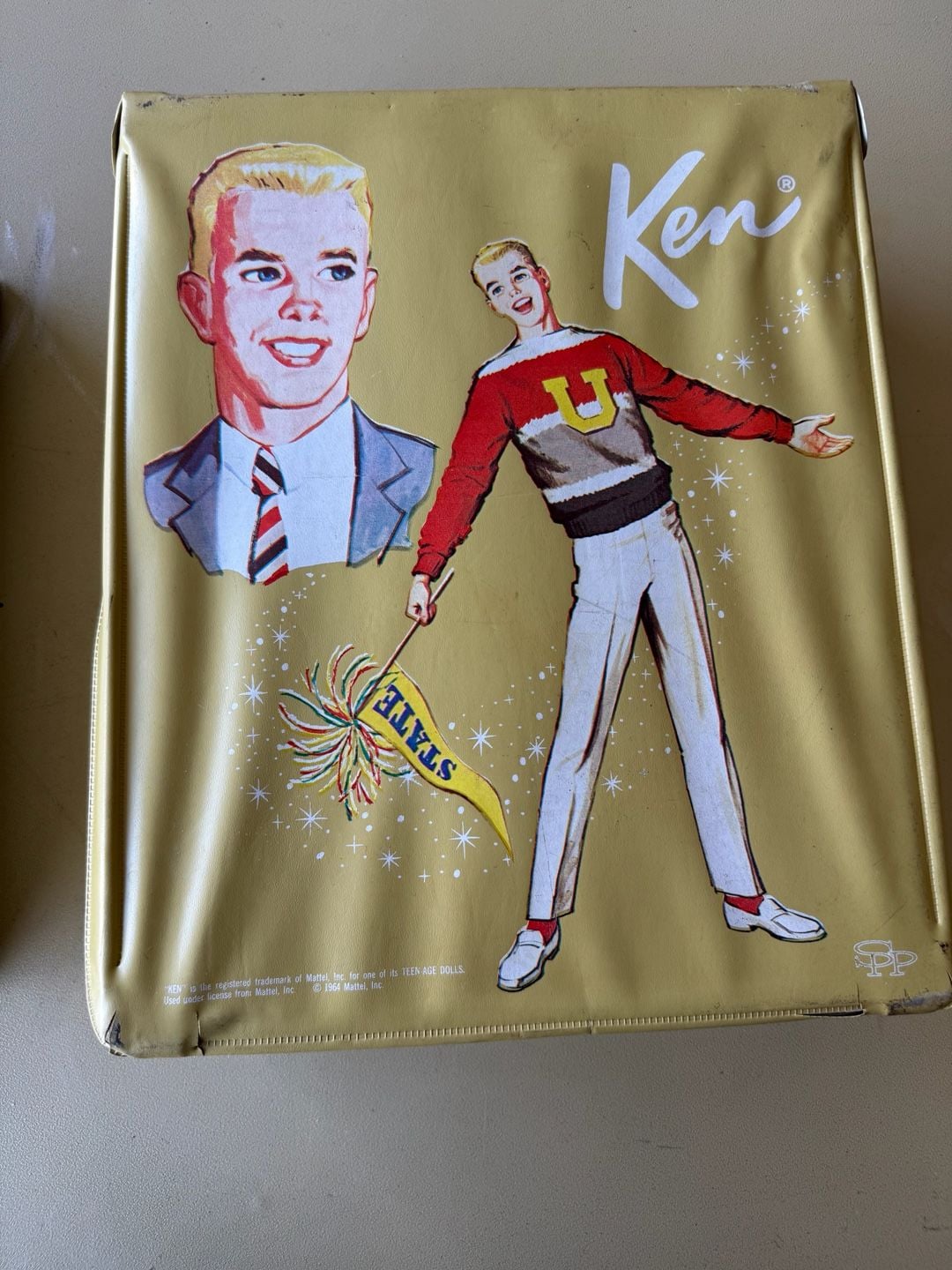 Vintage 1964 Mattel Ken Doll Carrying Case 1