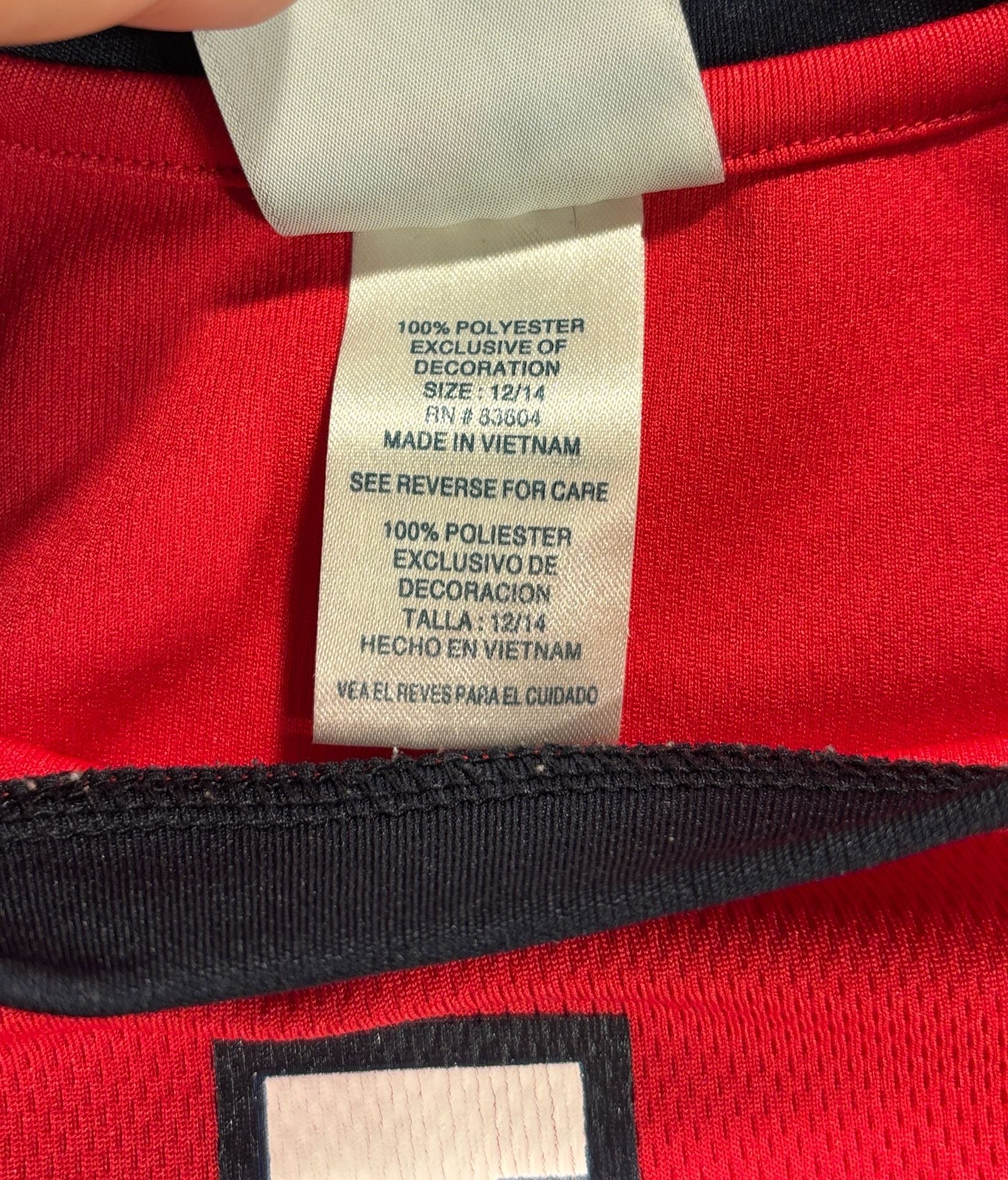 MLB Genuine Merchandise St. Louis Cardinals Athletic Performance Jersey Shirt Youth Size 12/14 5