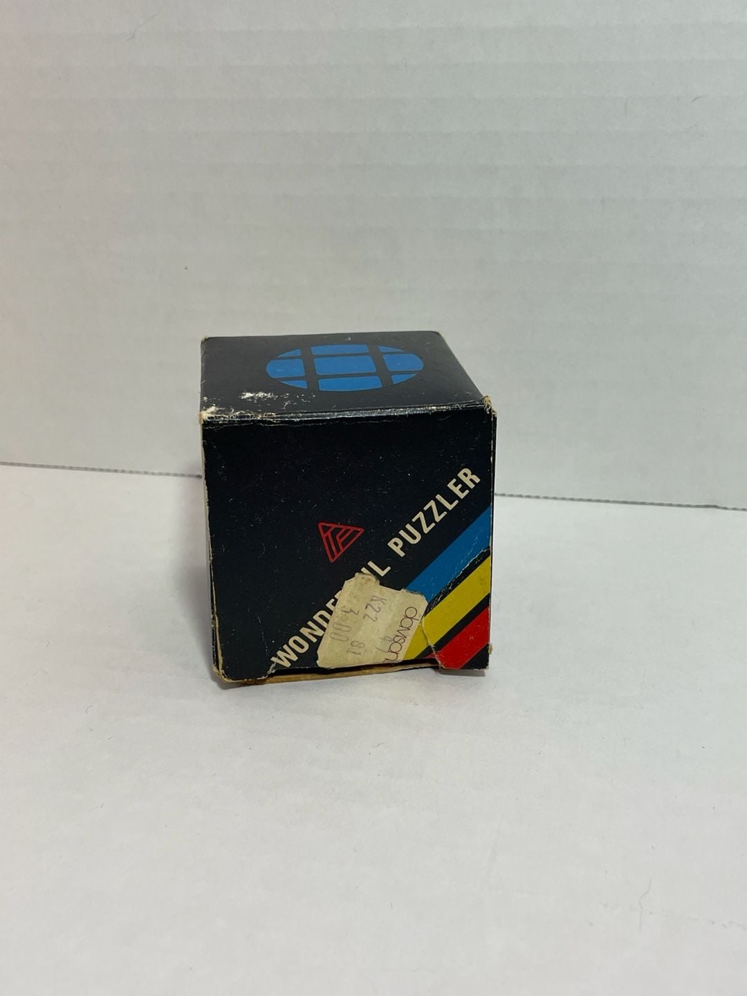 Vintage Wonderful Puzzler 3x3 Logic Puzzle Cube with Original Box 2