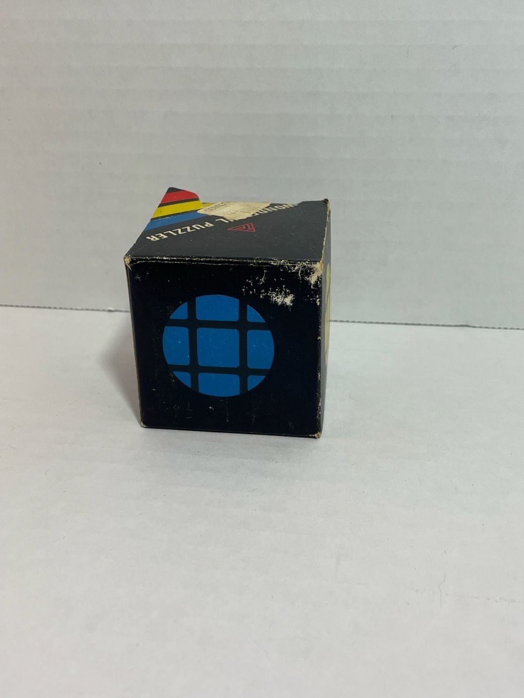 Vintage Wonderful Puzzler 3x3 Logic Puzzle Cube with Original Box 3