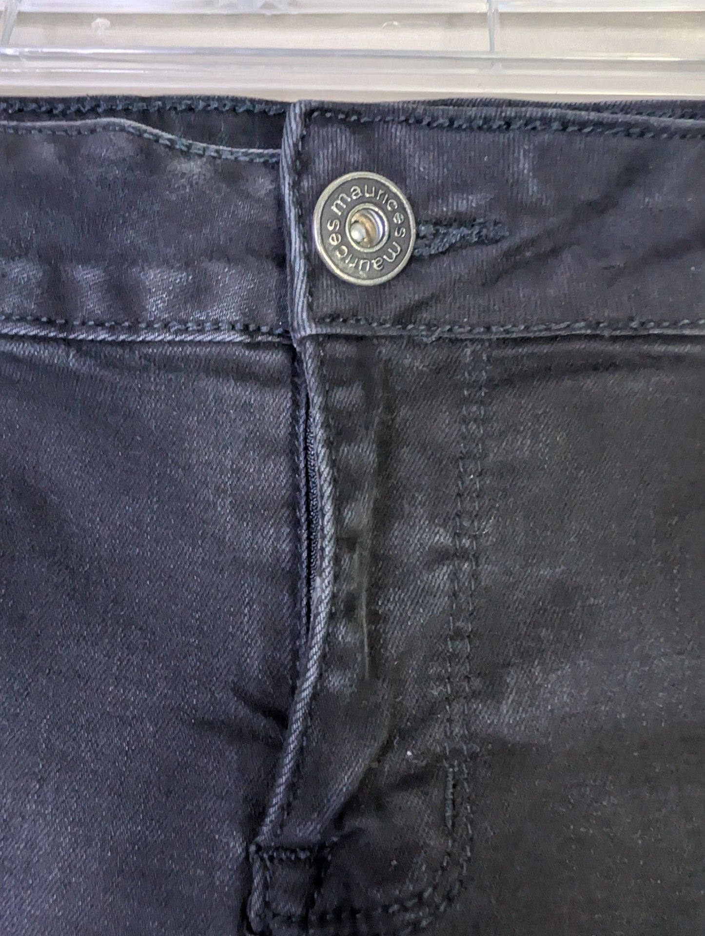 Maurices Women's Black Stretch Skinny Jeans 4