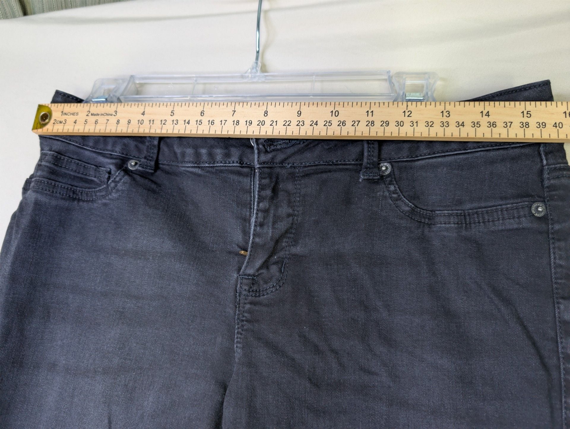 Maurices Women's Black Stretch Skinny Jeans 5