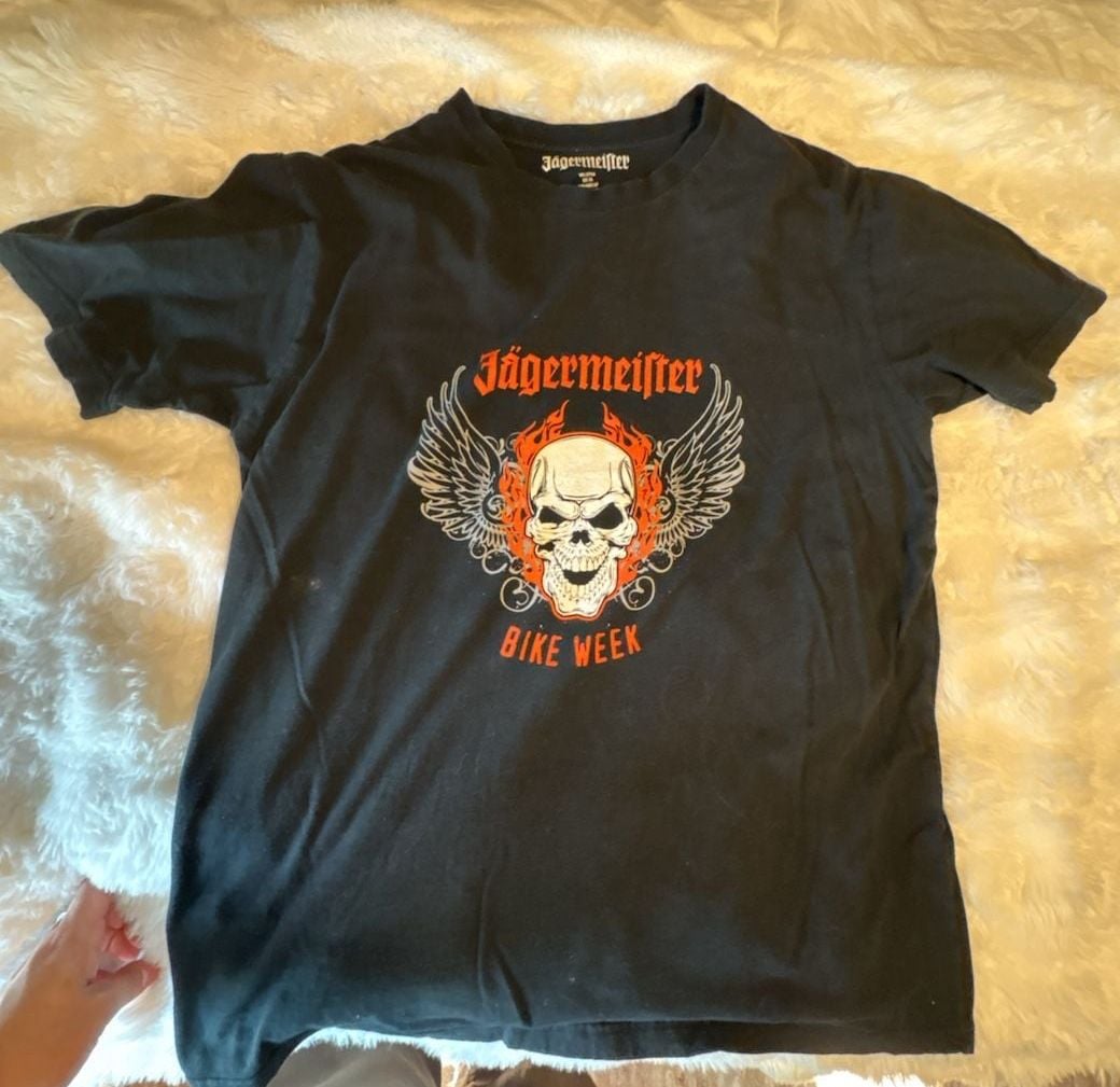 Jägermeister Bike Week Skull Graphic T-Shirt 2