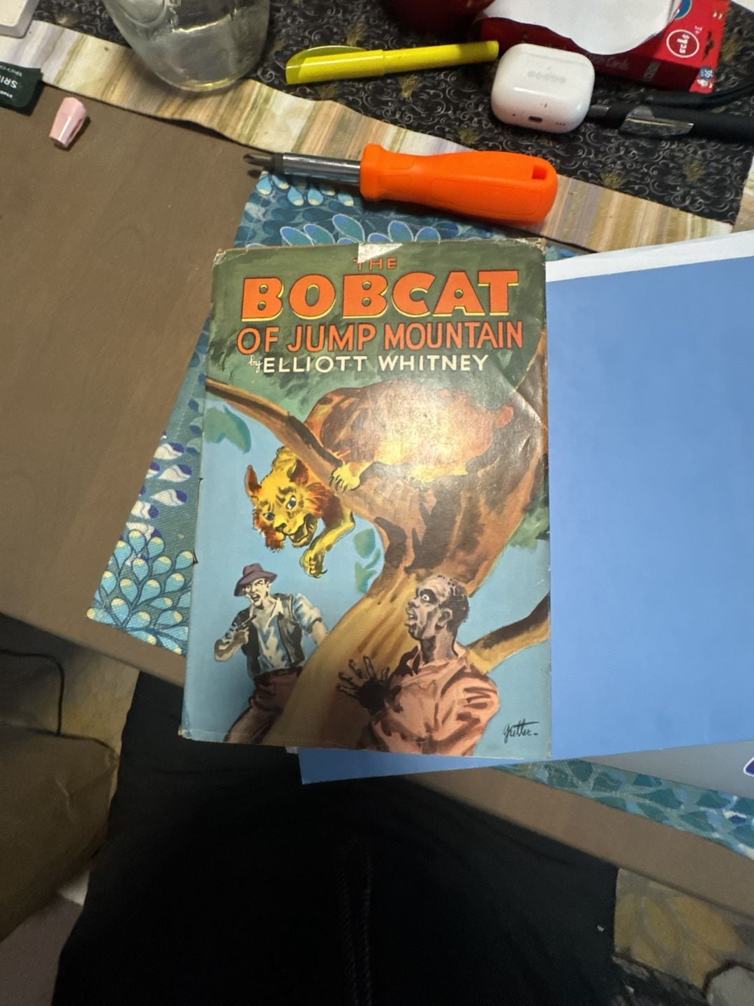 The Bobcat of Jump Mountain by Elliott Whitney (Whitman Big Game Series) 1