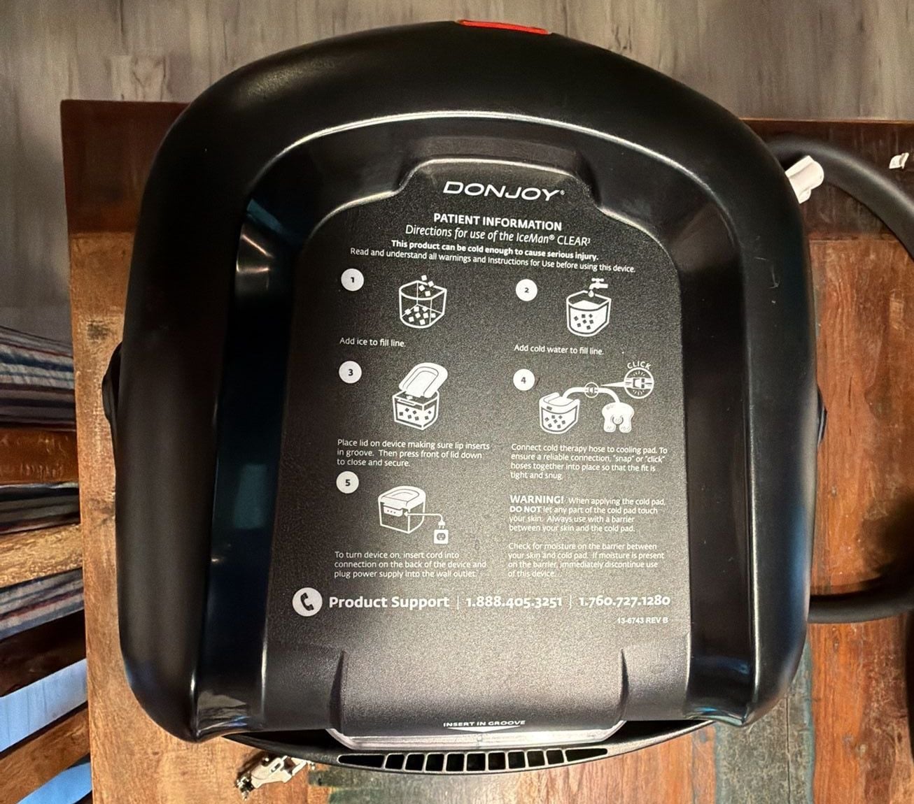 DonJoy IceMan CLEAR3 Cold Therapy Unit 2