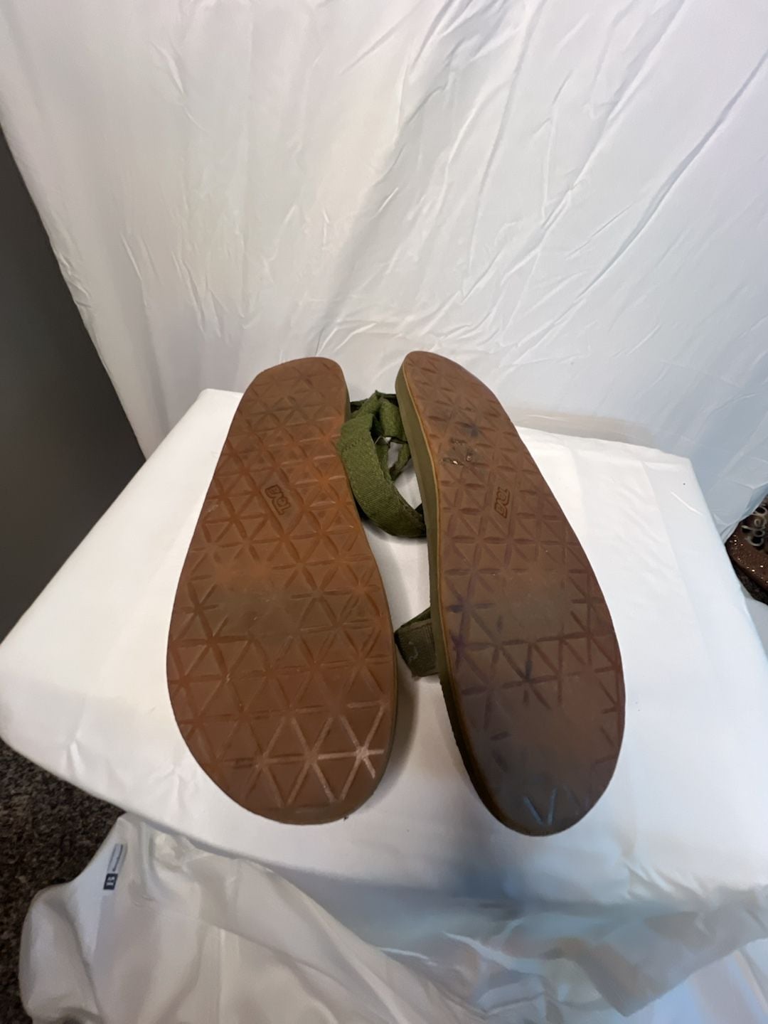 Teva Original Universal Sandals – Khaki Green – WW, 4
