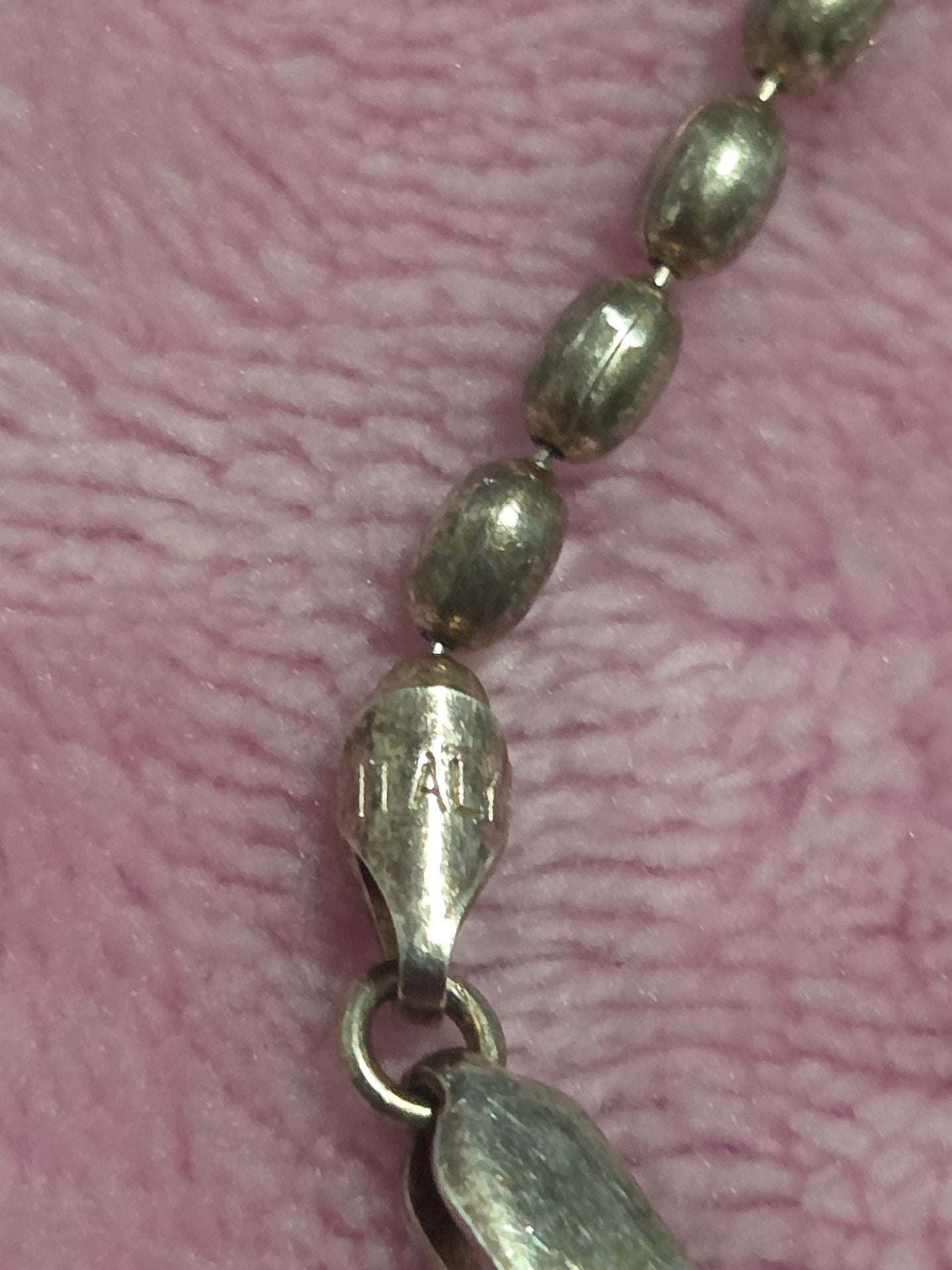 Vintage Sterling Silver Southwestern Eagle Feather Charm Necklace with Turquoise and Coral 9