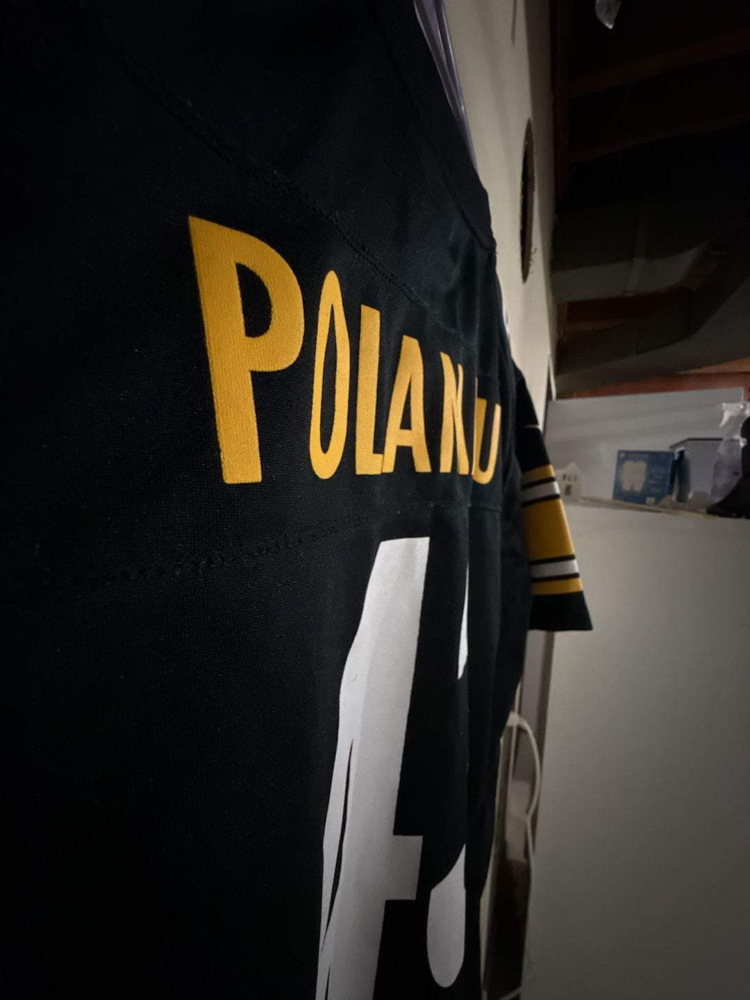 Nike Pittsburgh Steelers Troy Polamalu #43 Youth Game Jersey 7