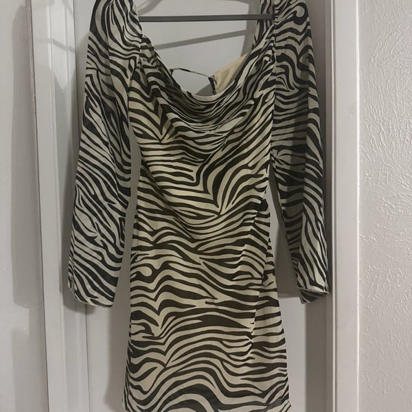 Wild Wild Thoughts Mini Dress - Black/combo