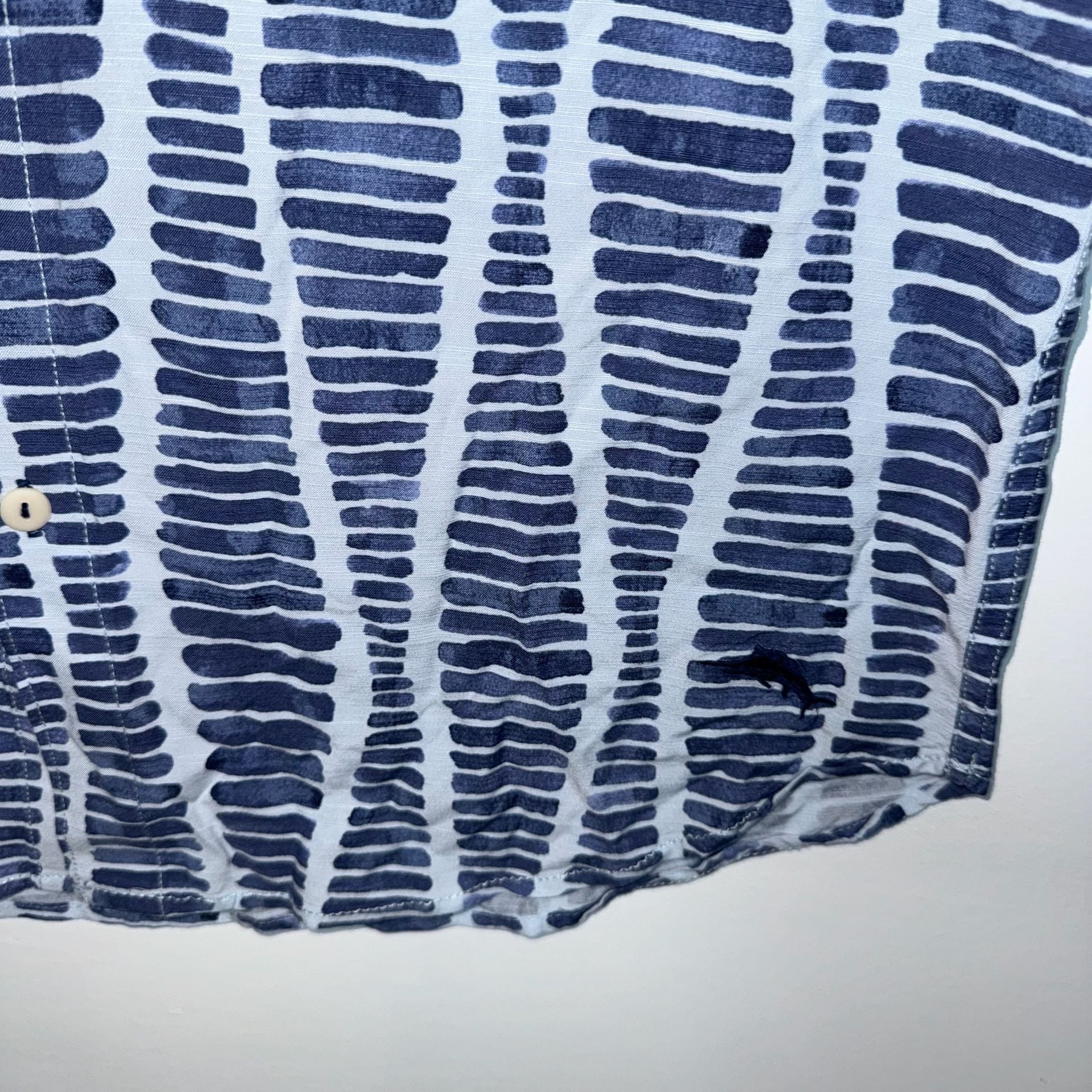 Tommy Bahama The Veracruz Cay Men's Medium Short Sleeve Button-Down Camp Shirt 6