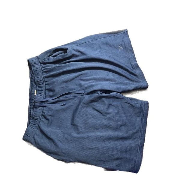 Old Navy Men's Mesh Athletic Performance Shorts in Navy Blue