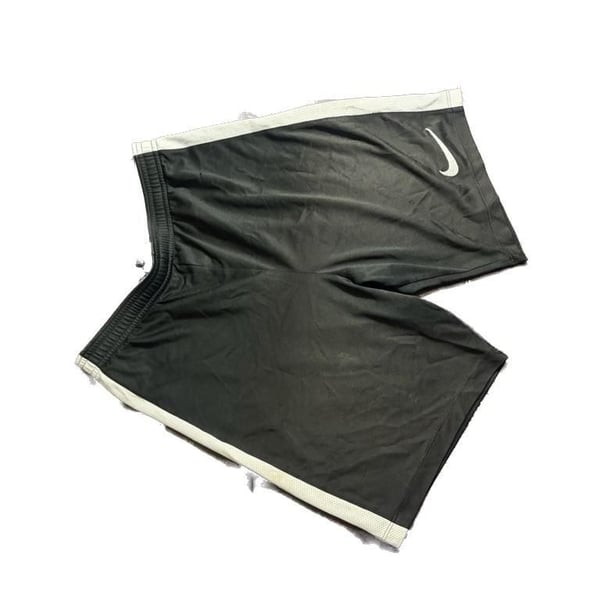 Nike Dri-FIT Men's Athletic Basketball Shorts Black and White