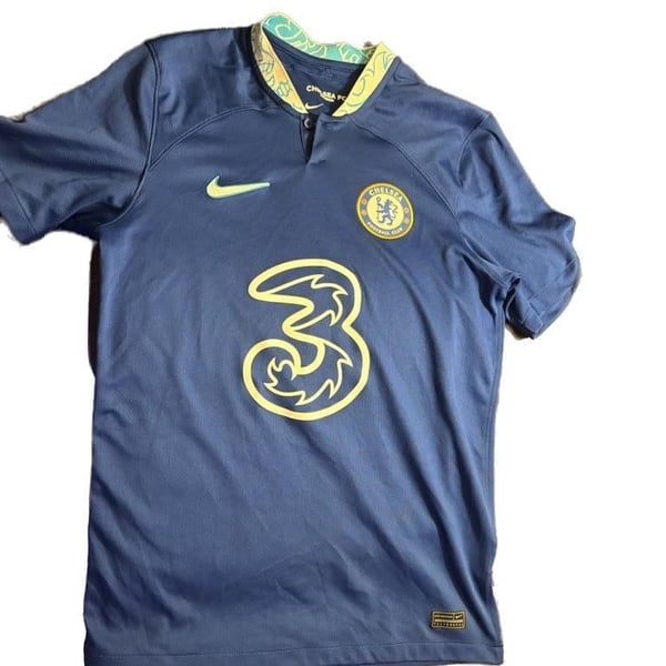 Nike Chelsea FC 2022-23 Home Stadium Soccer Jersey