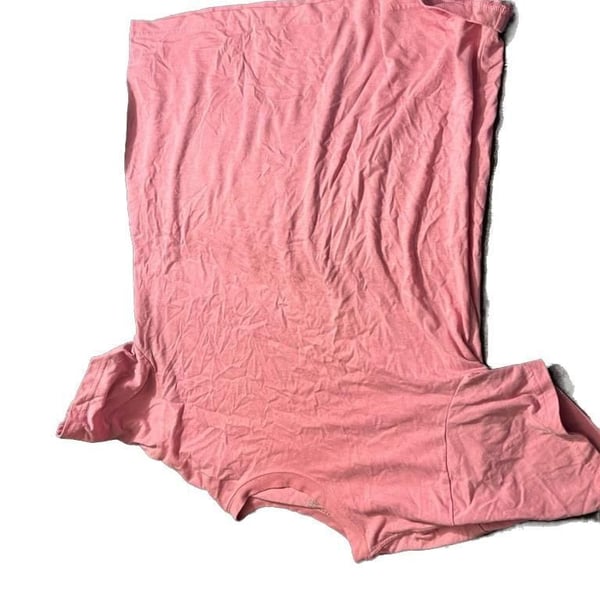 Plain Pink Crewneck Short Sleeve T-Shirt