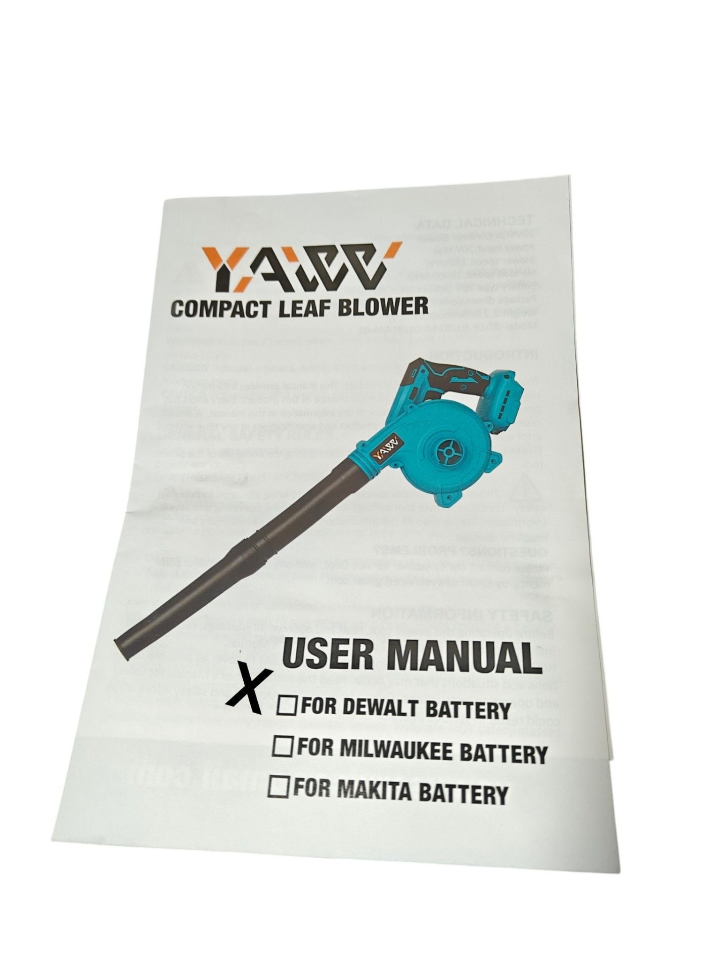 Dewalt Compatible 20v Cordless Blower Vacuum 20V Battery Operated Tool Only 6
