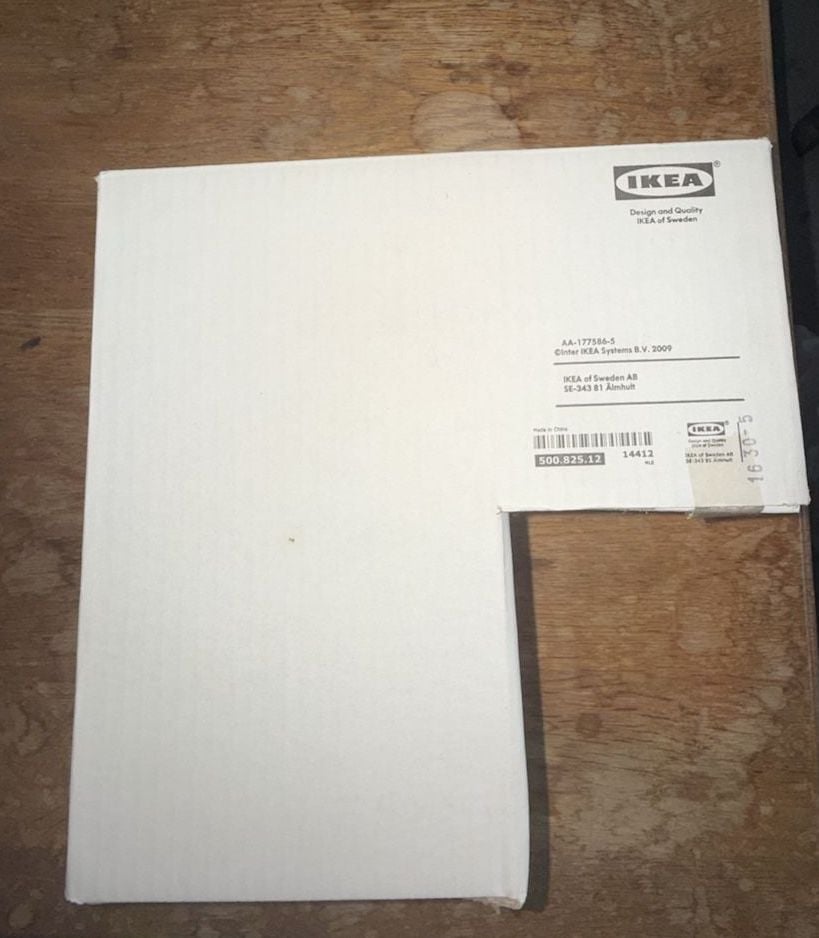IKEA LILLHOLMEN Wall Lamp Sconce, Brushed Nickel Finish with White Glass Globe 2