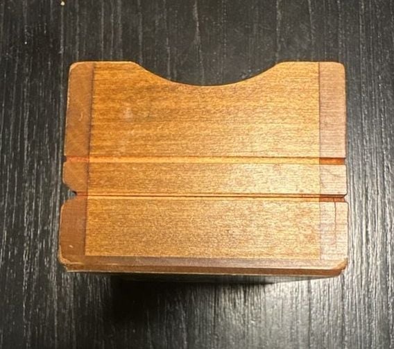 Cuendet Vintage Wooden Music Box with Swiss Musical Movement playing Lara's Theme from Dr. Zhivago 5