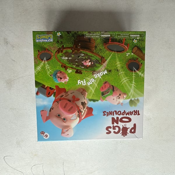 PlayMonster Pigs on Trampolines Game