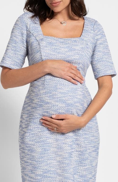 Seraphine The Work Edit Tweed Maternity Sheath Dress 2