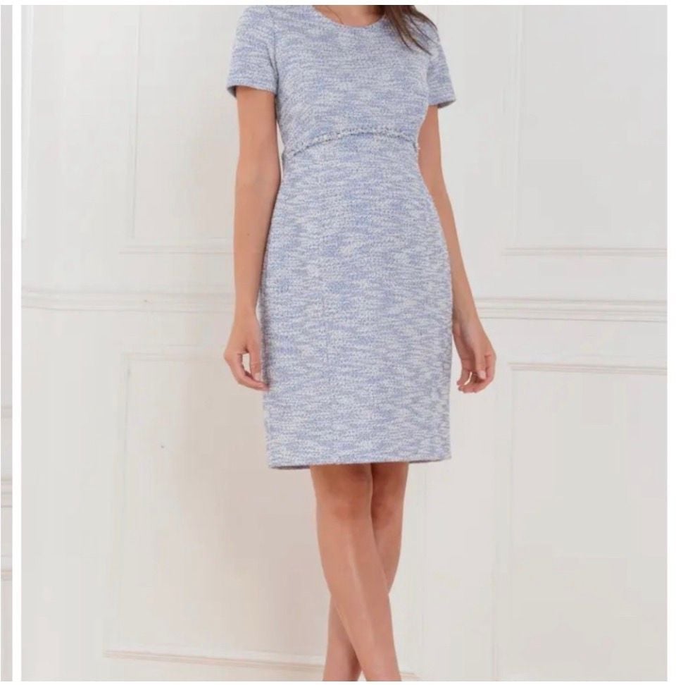 Seraphine The Work Edit Tweed Maternity Sheath Dress 3