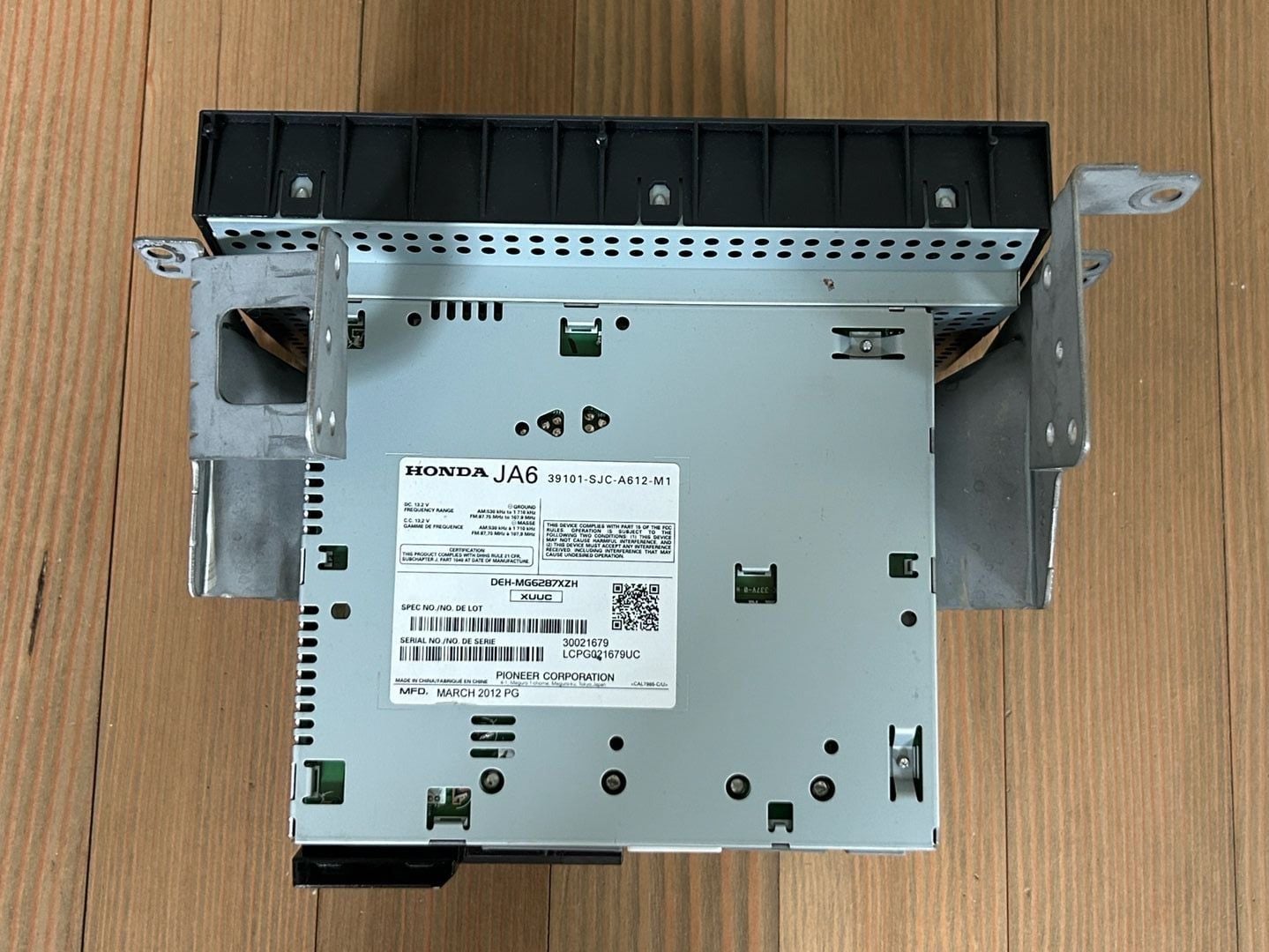 Honda Ridgeline 6-Compact Disc Changer AM/FM MP3 WMA OEM Audio System JA6 3