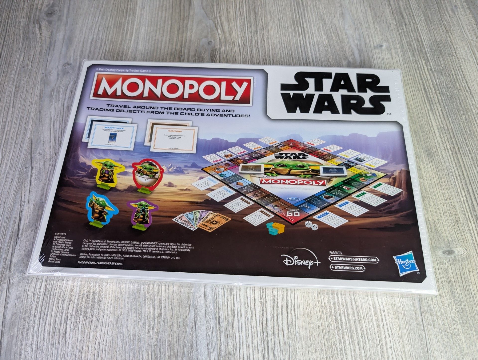 Hasbro Gaming Monopoly: Star Wars The Mandalorian The Child Edition Board Game 3