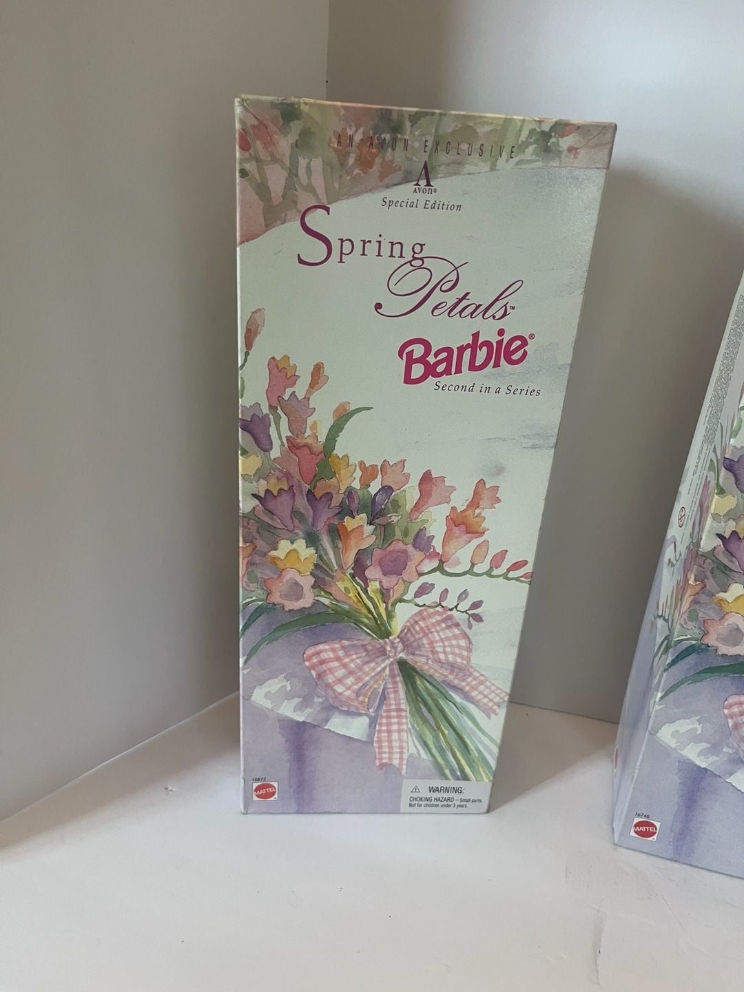 Vintage 1996 Avon Exclusive Spring Petals Barbie SET OF THREE new in the boxes 2