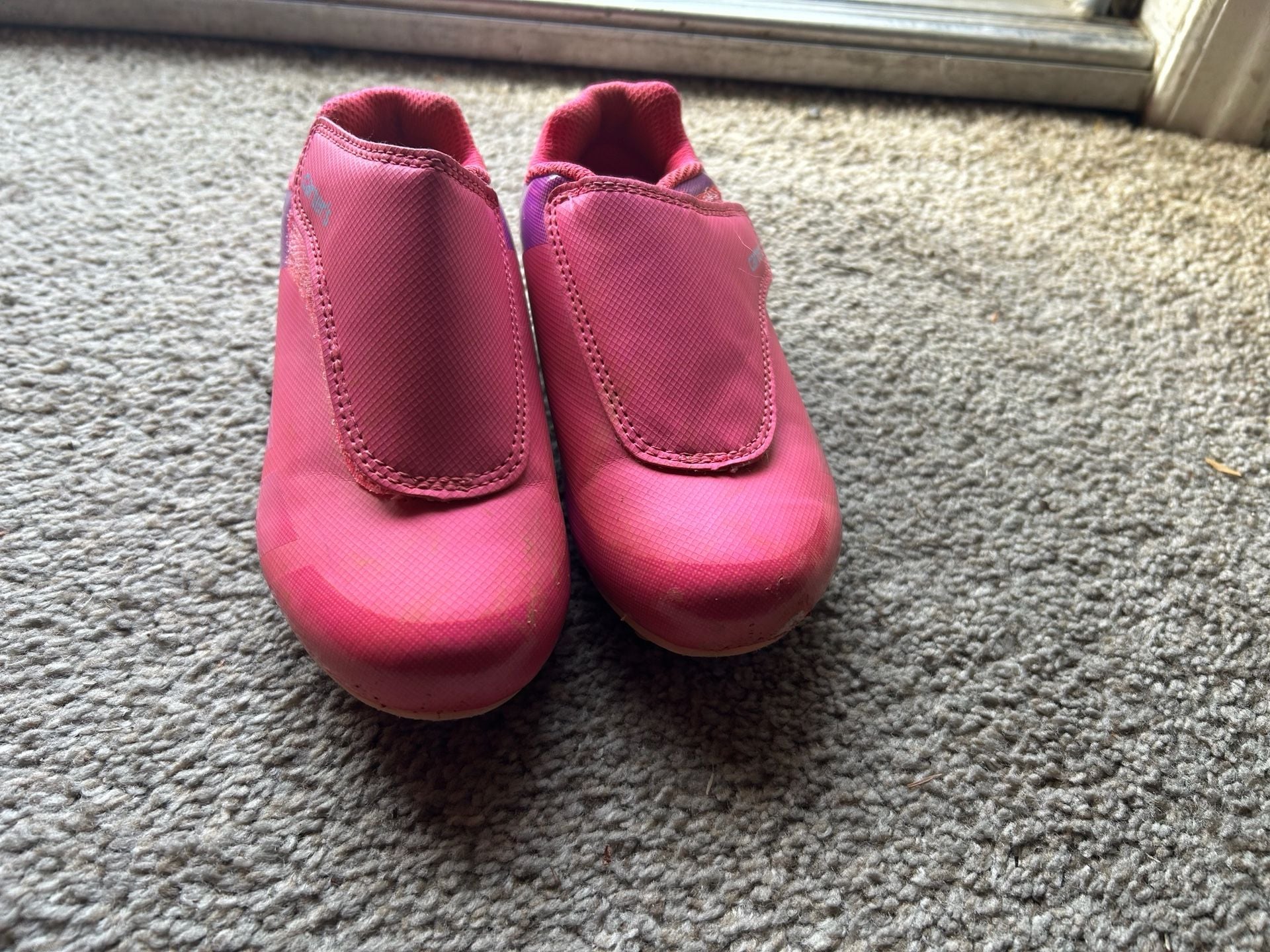 Carter's Toddler Girl Pink Soccer Cleats 1