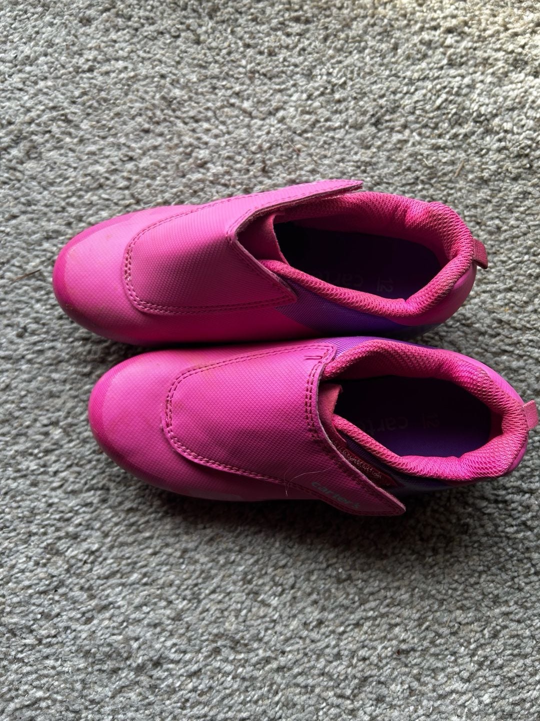 Carter's Toddler Girl Pink Soccer Cleats 3
