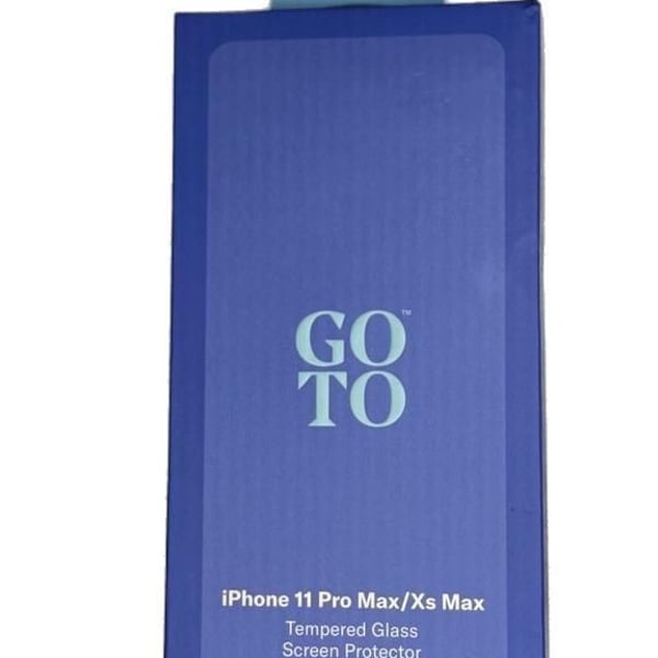 GoTo Tempered Glass Screen Protector for iPhone 11 Pro Max / Xs Max