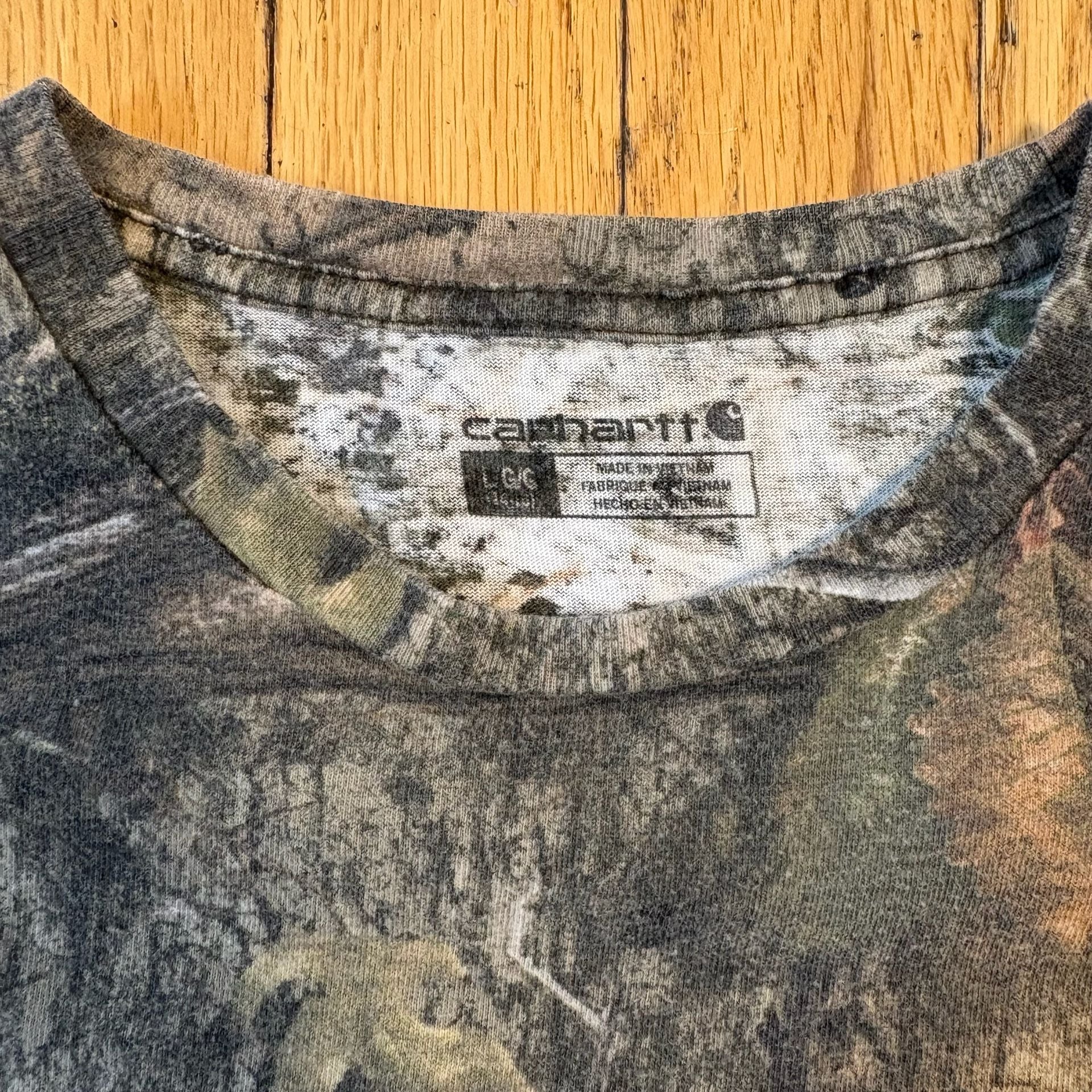 Carhartt Kids Youth Mossy Oak Camo Short Sleeve Logo T-Shirt 4