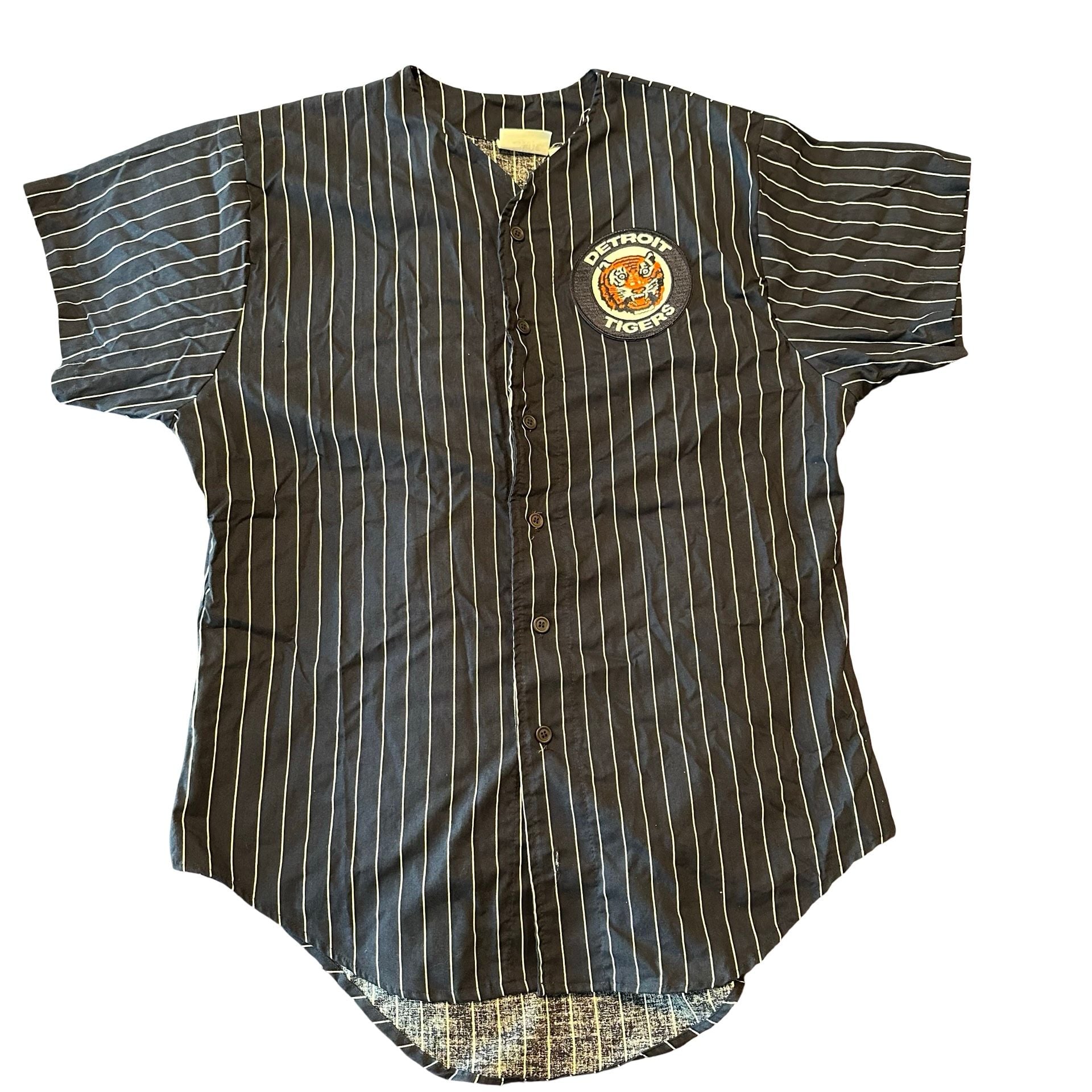 Vintage Chalk Line Detroit Tigers Pinstripe Baseball Jersey 2