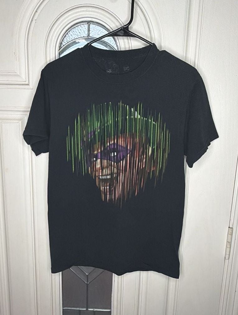Six Flags DC Comics Batman The Ride Joker Graphic T-Shirt 1