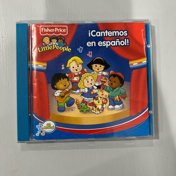 Fisher-Price Little People ¡Cantemos en español! Children's Music Audio CD