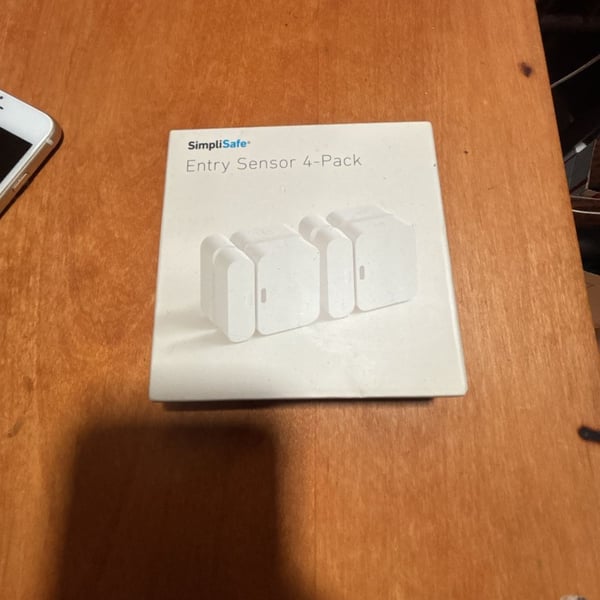 Entry Sensor (Pack of 4) - Window and Door Protection - Compatible with the Hom