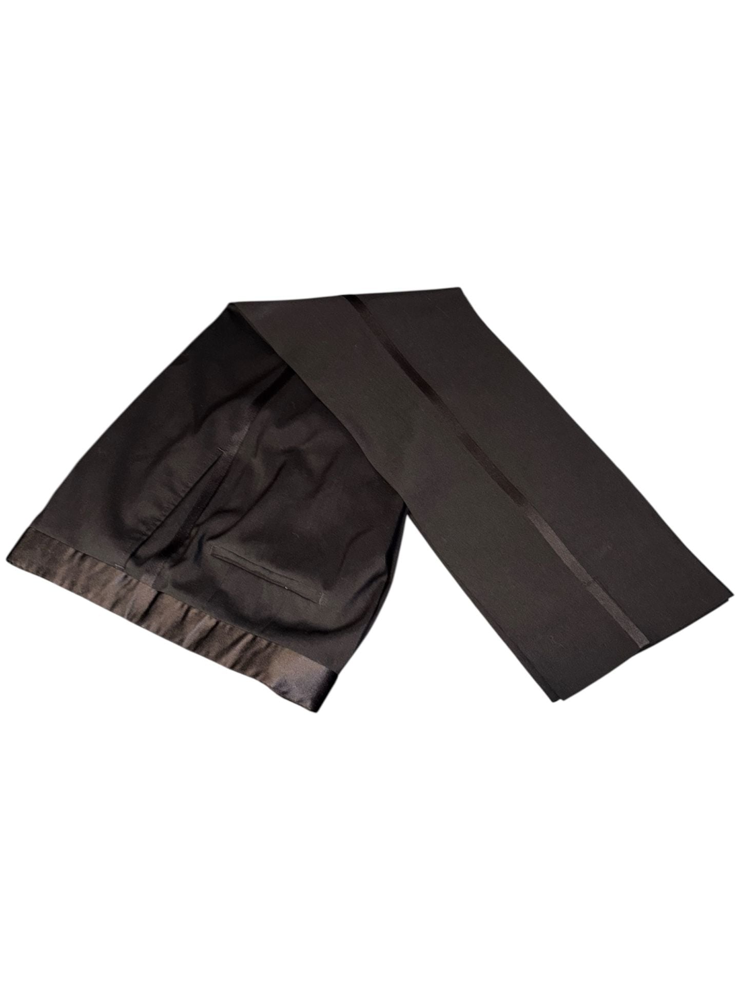 Hugo Boss Men's Black Two-Piece Tuxedo Suit with Satin Lapels 3