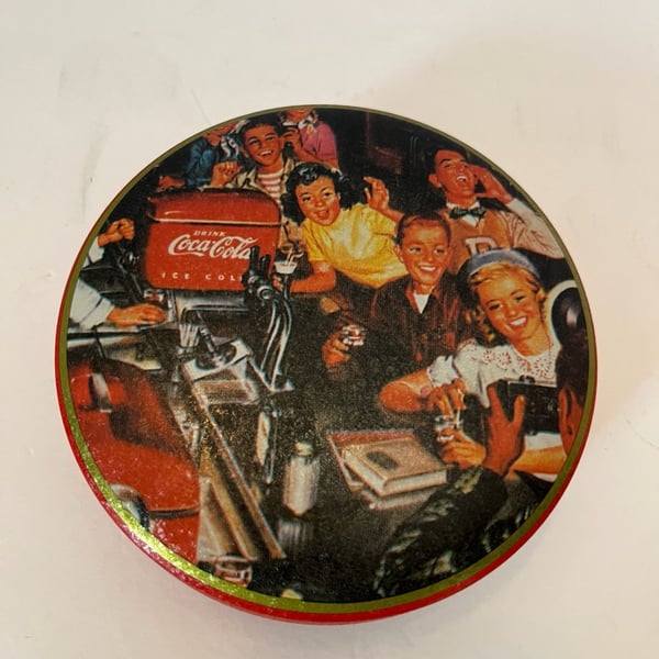 vintage coke container