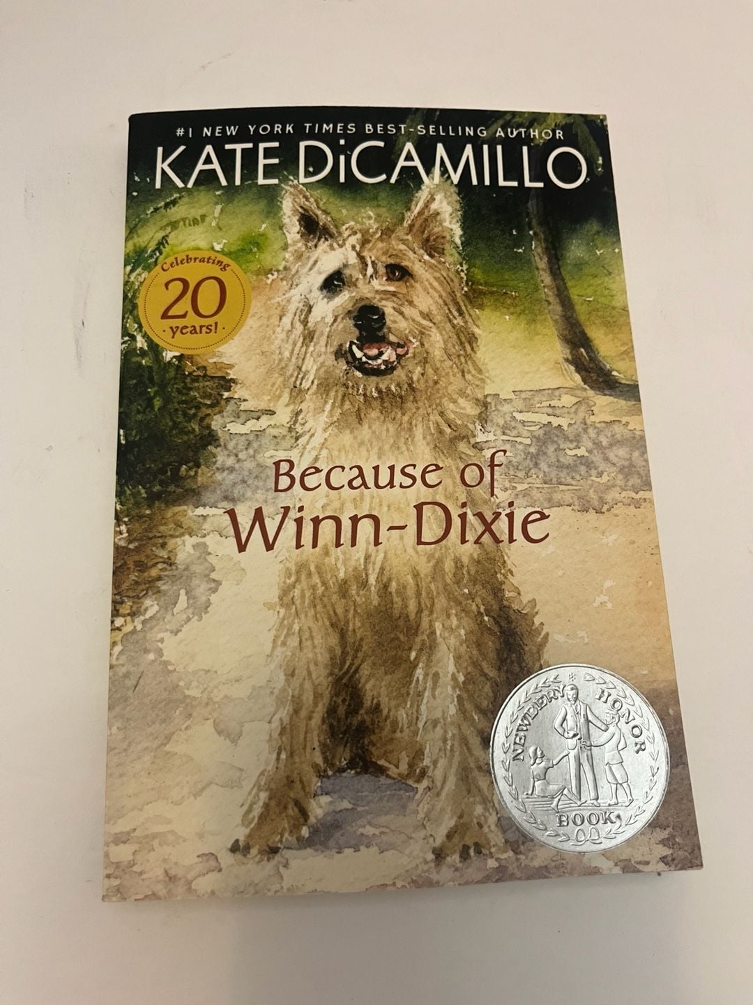 Because of Winn-Dixie by Kate DiCamillo (20th Anniversary Edition) 1