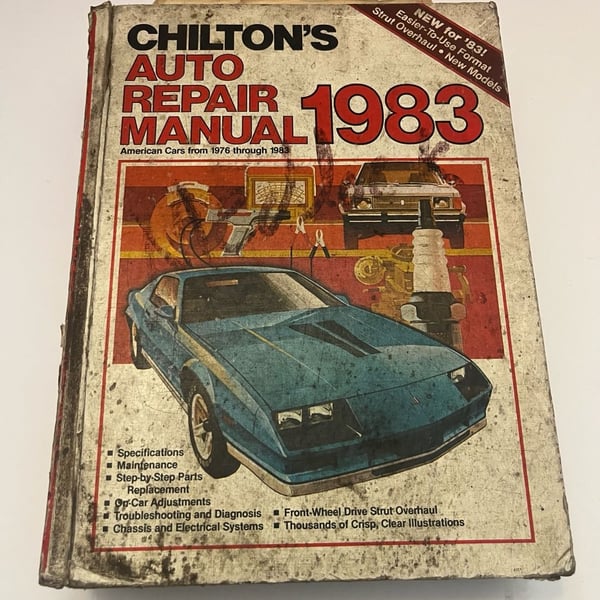 Chilton's Auto Repair Manual 1983 - American Cars 1976-1983 (Hardcover)