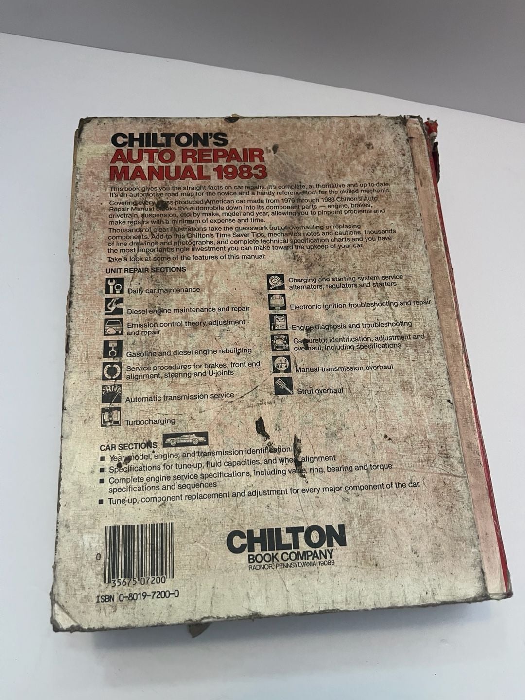 Chilton's Auto Repair Manual 1983 - American Cars 1976-1983 (Hardcover) 3