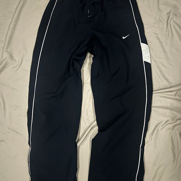 Vintage Nike Track Pants Size Medium Fair Condition