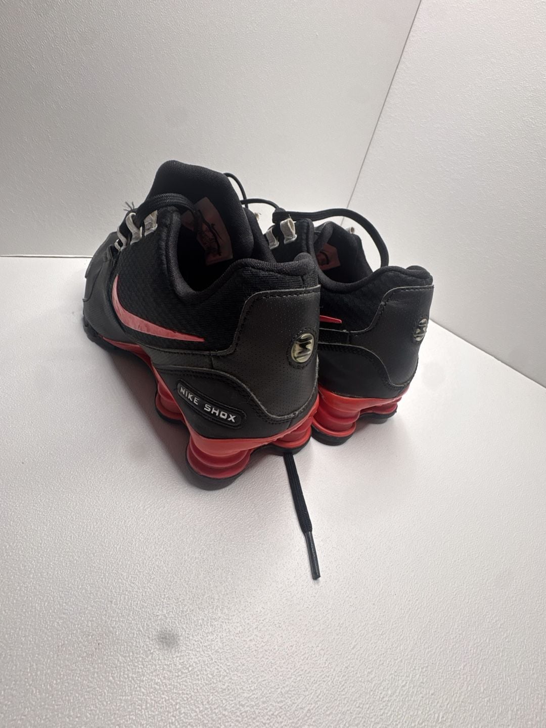 Nike Shox Avenue SE Women's Running Shoes Black/Red Style 844131-003 14