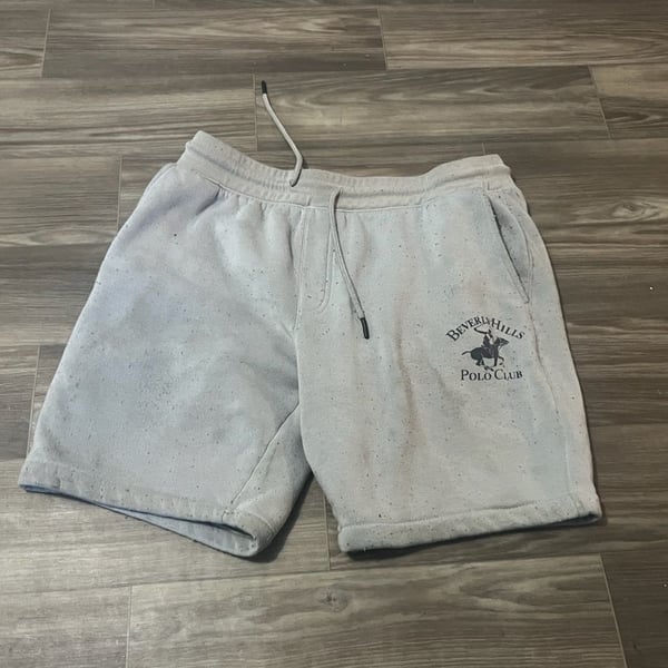Polo Ralph Lauren cream sweat shorts 