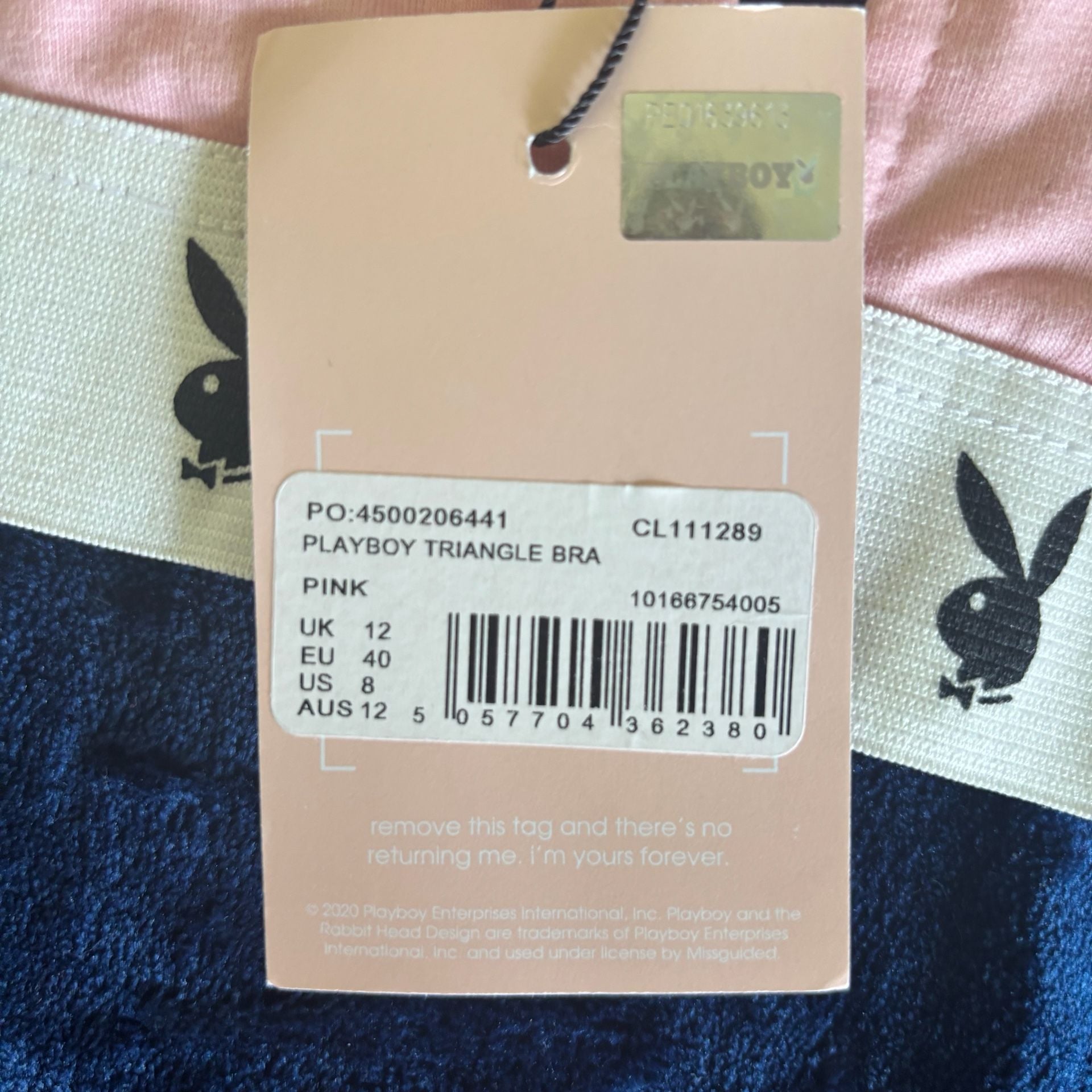 Playboy x Missguided New With Tags Bralette 3