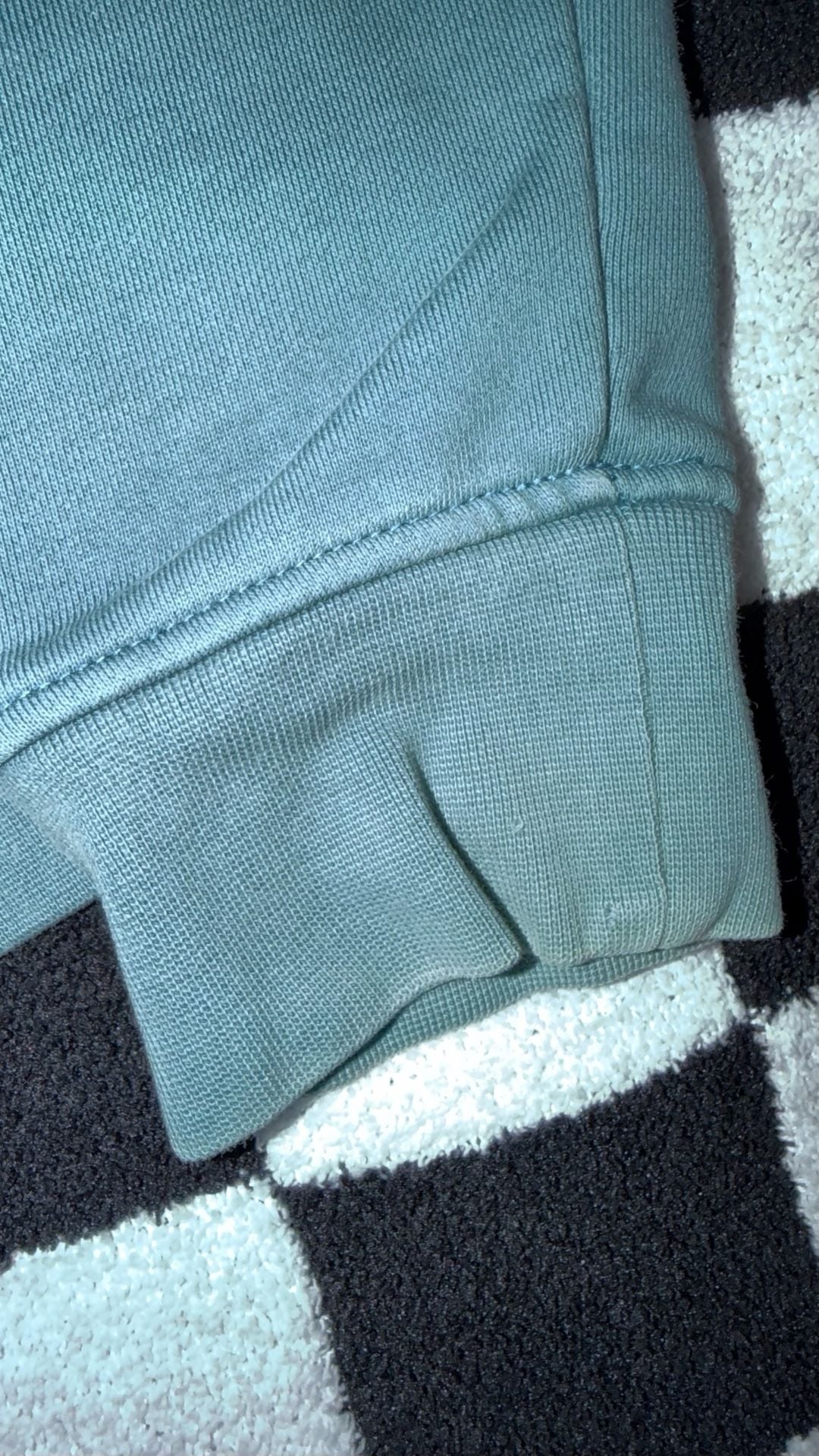 Jordan Essentials Fleece Pullover Hoodie in Rift Blue 7