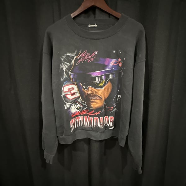 Vintage 90s Dale Earnhardt Sr. Intimidator NASCAR Sweatshirt by Sports Image