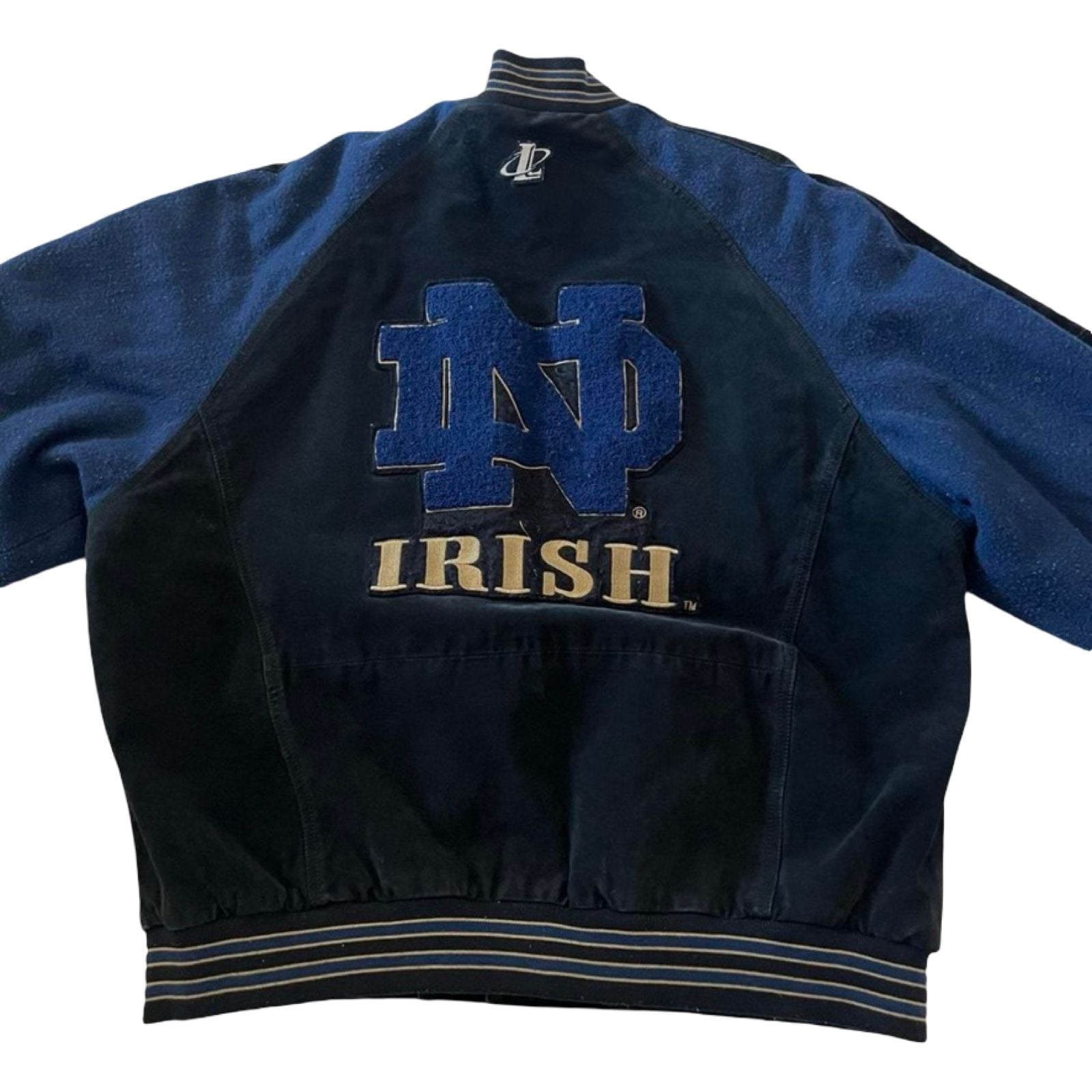 Vintage Logo Athletic Notre Dame Fighting Irish Varsity Jacket 4
