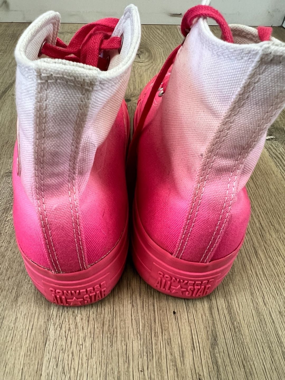 Converse Chuck Taylor All Star Lift High Top Platform Sneakers, Pink Gradient 4