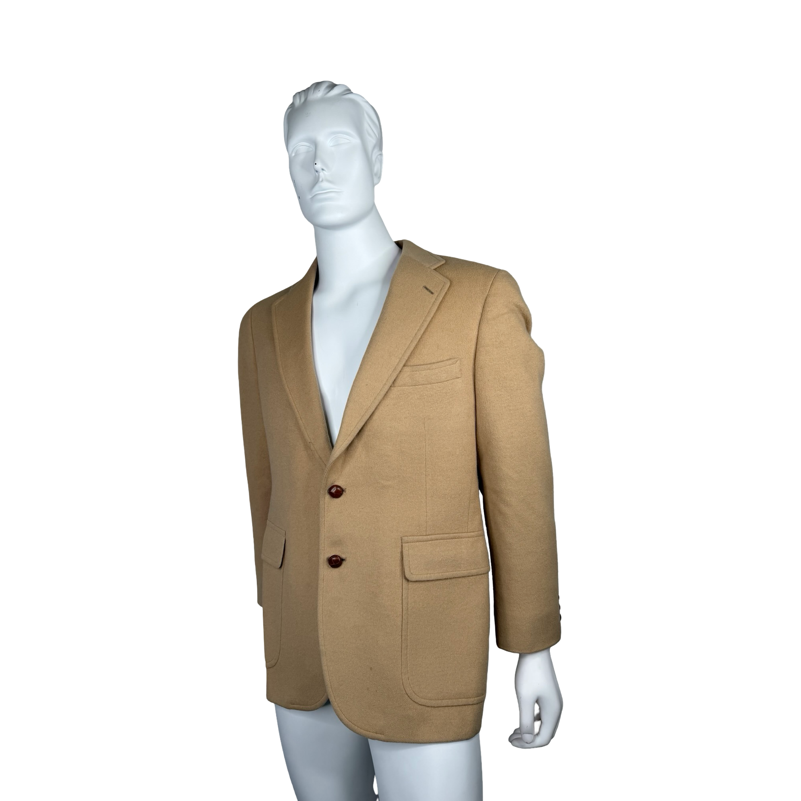 Norton Ditto Houston Vintage Camel Hair Sport Coat Blazer Sz. 44R 1