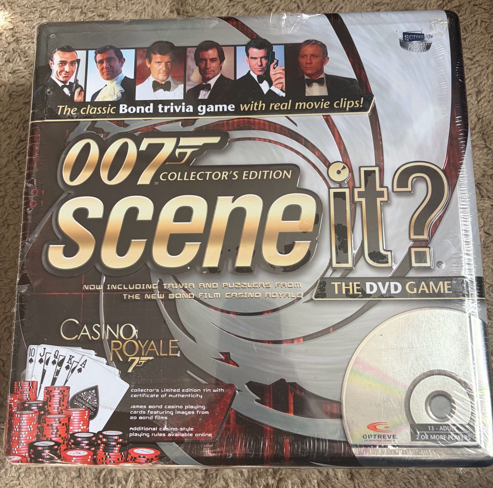 Scene It? 007 James Bond Collector's Edition DVD Trivia Game 1